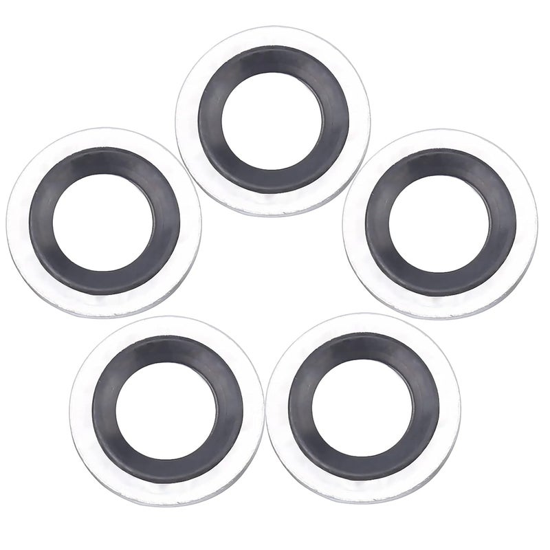 BUSY-CORNER A/C System Compressor Gasket Seals Air Conditioning Compressor Port Seal Washer Kit (48) - Image 4